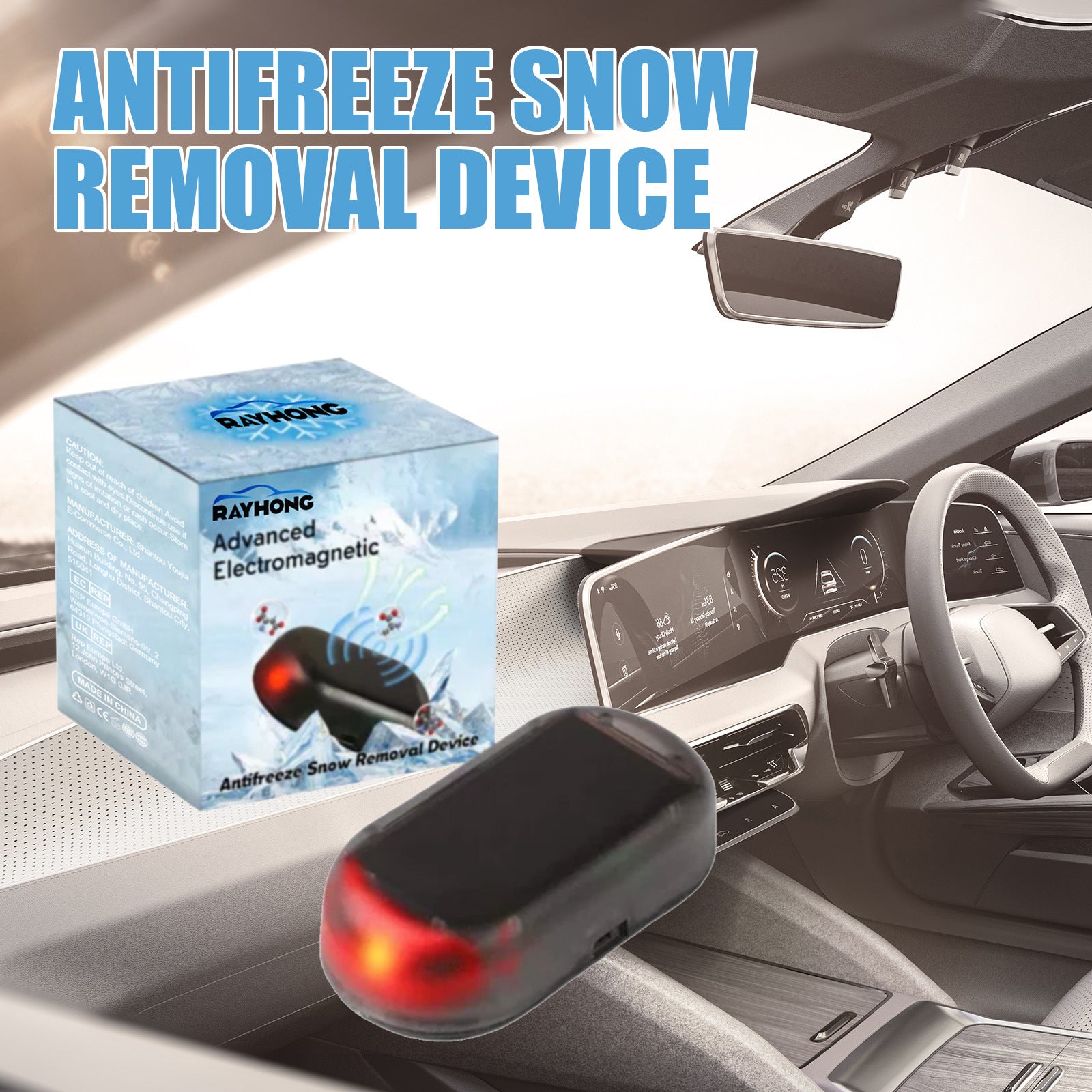 Advanced Electromagnetic Antifreeze Snow Removal Device